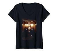Womens Hanging On The Telephone Blondie Debbie Harry Simon Fowler V-Neck T-Shirt