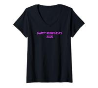 Womens Happy Bone Marrow Transplant 2025 | Tops, Tees & Accessories V-Neck T-Shirt