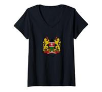 Women's Harambee Kenya V-Neck T-Shirt