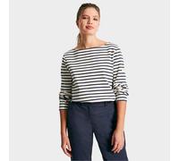 Women's Harbour Striped Boat Neck Breton Top, Multi Coloured 18