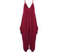 Womens Hareems V Neck Harems Dress All In One Jumpsuit Romper Ladies Plus Size