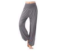 Womens Harem Trousers ALI Baba Long Pants Baggy Hareem Leggings Plus Size 8-26 (UK 16/18, Charcoal)
