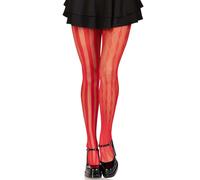 Women's Harlequin Pattern Fishnet Tights Leg Avenue Rouge TU