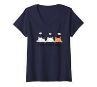Women's Have a Nice Day V-Neck T-Shirt