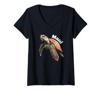 Women's Hawaii Maui Souvenir/Maui V-Neck T-Shirt