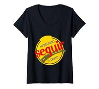 Womens He Decidido Seguir a Cristo V-Neck T-Shirt