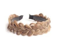 Women's Headband Braided Wigs Headband Braided Braid Headband Headband Hair Band Women Non-Slip Hair Bands Hair Accessories Headpiece for Daily Wear, Colourful B
