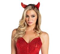 Women's headband Leg Avenue Sequin Devil Horns Rouge TU