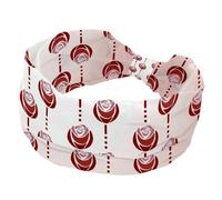 Women's Headband, Rose Wide Hairband, Elastic Non-Slip Headband, Twist Knotted Sport Workout Head Wrap, Hair Accessories