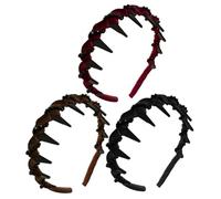 Women's Headbands Non Slip,Hairband with Teeth | Non-Slip Hair Accessories for Outgoing Formal Event Wedding Festival Dinner Gathering