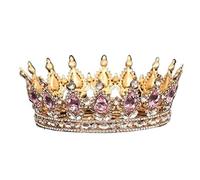 Women's Headdresses,Hair Jewelry Crown Tiaras for Women Crystal Crown Tiara Bridal Hair Accessories Rhinestone Crystal