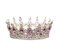 Women's Headdresses,Hair Jewelry Crown Tiaras for Women Crystal Crown Tiara Bridal Hair Accessories Rhinestone Crystal