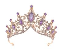 Women's Headdresses,Hair Jewelry Crown Tiaras for Women Crystal Vintage Royal Queen King Tiaras and Crowns Men/Women Pageant Prom Diadem Hair Ornaments Wedding Hair Jewelry Accessories