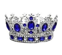Women's Headdresses,Hair Jewelry Crown Tiaras for Women Luxuries Crystal Flower Tiara Crown Headdress Prom King Crown for Wedding Tiaras and Crowns Hair Jewelry Accessories