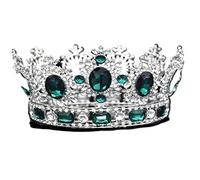 Women's Headdresses,Hair Jewelry Crown Tiaras for Women Luxuries Crystal Flower Tiara Crown Headdress Prom King Crown for Wedding Tiaras and Crowns Hair Jewelry Accessories