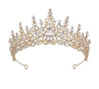 Women's Headdresses,Hair Jewelry Crown Tiaras for Women Wedding Tiaras for Bride Crystal Crowns and Tiaras Baroque Headband for Girl Rhinestone Queen Tiara Hair Accessories (Color : Like PIC.)(Like Pi