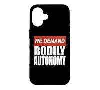 Womens Headline Vote For Choice We Demand Bodily Autonomy Case for iPhone 16