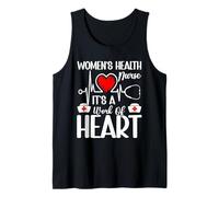 Women's Health Nurse RN OB GYN Appreciation Tank Top