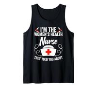 Women's Health Nurse RN OB GYN Appreciation Tank Top