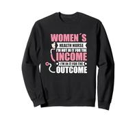 Womens Health Nurse Sweatshirt