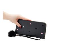 Women's Heart Design Purse - Black