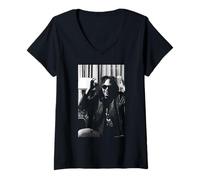 Women's Heart of Gold Singer Neil Young By AJ Barratt V-Neck T-Shirt