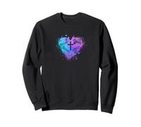 Women's Heart of Grace - Forgiven. Restored. Christian. Sweatshirt