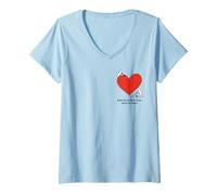 Womens Heart Repair Design - Rewriting My Happy Ending V-Neck T-Shirt