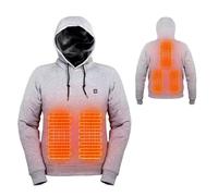 Women's Heated Hoodie UK Clearance, Electric Heated Sweatshirt with 5 Heating Zones Ladies Heated Pullover 3 Adjustable Temperature Thermal Heating Jumper Heated Hoody Clothing Gifts for Her