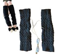 Women's Heated Socks, USB Rechargeable Warming Socks, Adjustable Electric Foot Warmers, Machine Washable Winter Heating Socks, Cosy Outdoor Cold Weather Equipment, Heat