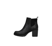 Only Women's Heeled Chelsea Boots Barbara Black Suede Size UK 3
