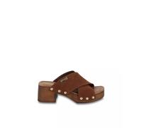 Women's heeled mules Les Tropeziennes par M.Belarbi Pipa Marron 38