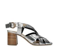 Women's heeled sandals Fred de la Bretoniere Giada Cross Gris 42