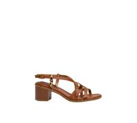 Women's heeled sandals Pepe Jeans Carrie Straps Marron 38