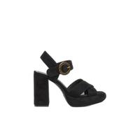 Women's heeled sandals Pepe Jeans Lenny Logo Black 36