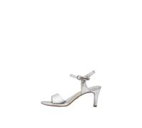Tamaris Women's 1-28008-42 Heeled Sandal, Silver, 3.5 UK