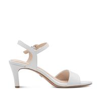 Tamaris Women's 1-28008-42 Heeled Sandal, Matte White, 4 UK