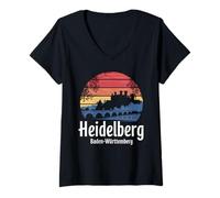 Women's Heidelberg Baden-Württemberg V-Neck T-Shirt