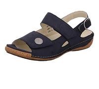 Womens Heliett Navy Double Velrco Sandal UK 5