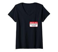 Womens Hello, I’m a Motivational Speaker - Funny V-Neck T-Shirt