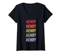 Women's Henry V-Neck T-Shirt