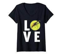 Womens Hercules Beetles Hercules Beetle V-Neck T-Shirt