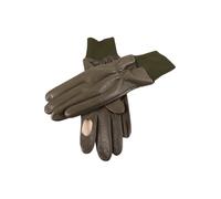 Women's Heritage Water-Resistant Half Fleece-Lined Right Hand Leather Shooting Gloves - OLIVE / 8