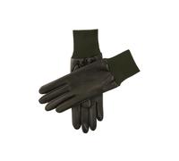 Women's Heritage Water-Resistant Silk-Lined Right Hand Leather Shooting Gloves - OLIVE / 8