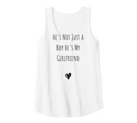 Women's He's Not Just a Boy He's My Girlfriend Tank Top