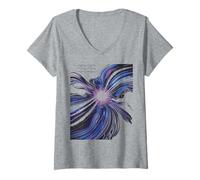 Women's Higgs Boson Physics Quantum Mechanics Science Lover Teacher V-Neck T-Shirt
