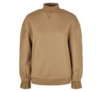 Women's high collar sweatshirt Urban Hiking Classics Brown S
