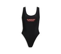 Superdry Elastic Scoop Back Swimsuit Black L Woman