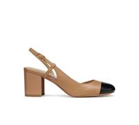 Geox Women's D VIRNILISA 65 A Pump, Beige/Black, 4 UK
