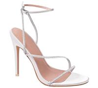 Where's That From Women's 'Jovie' Stiletto High Heels in Silver | Size: 5 Where's That From Silver 5